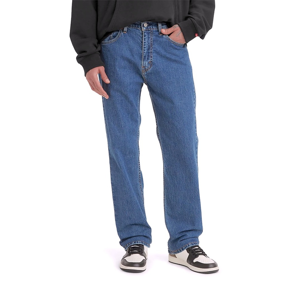 Levi's 505 Regular Fit Cotton Denim Jeans 42x30